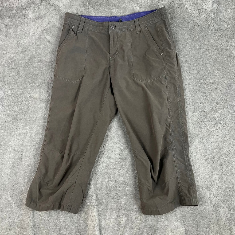 Kuhl Capri Hiking Pants Womensβ 10 Floral Pocket Outdoor Performance